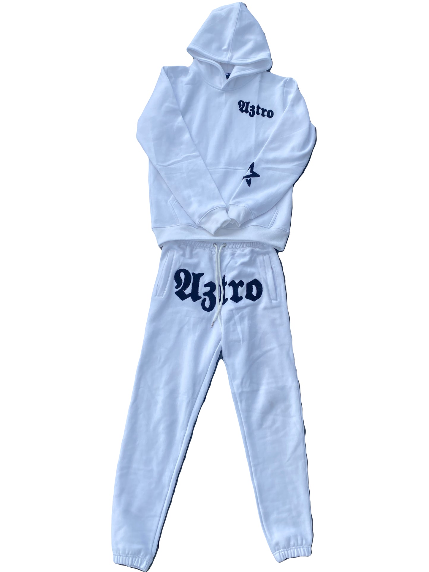 White Aztro Tracksuit