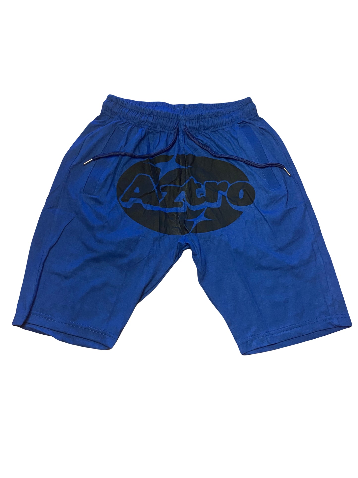 Blue Aztro Shorts