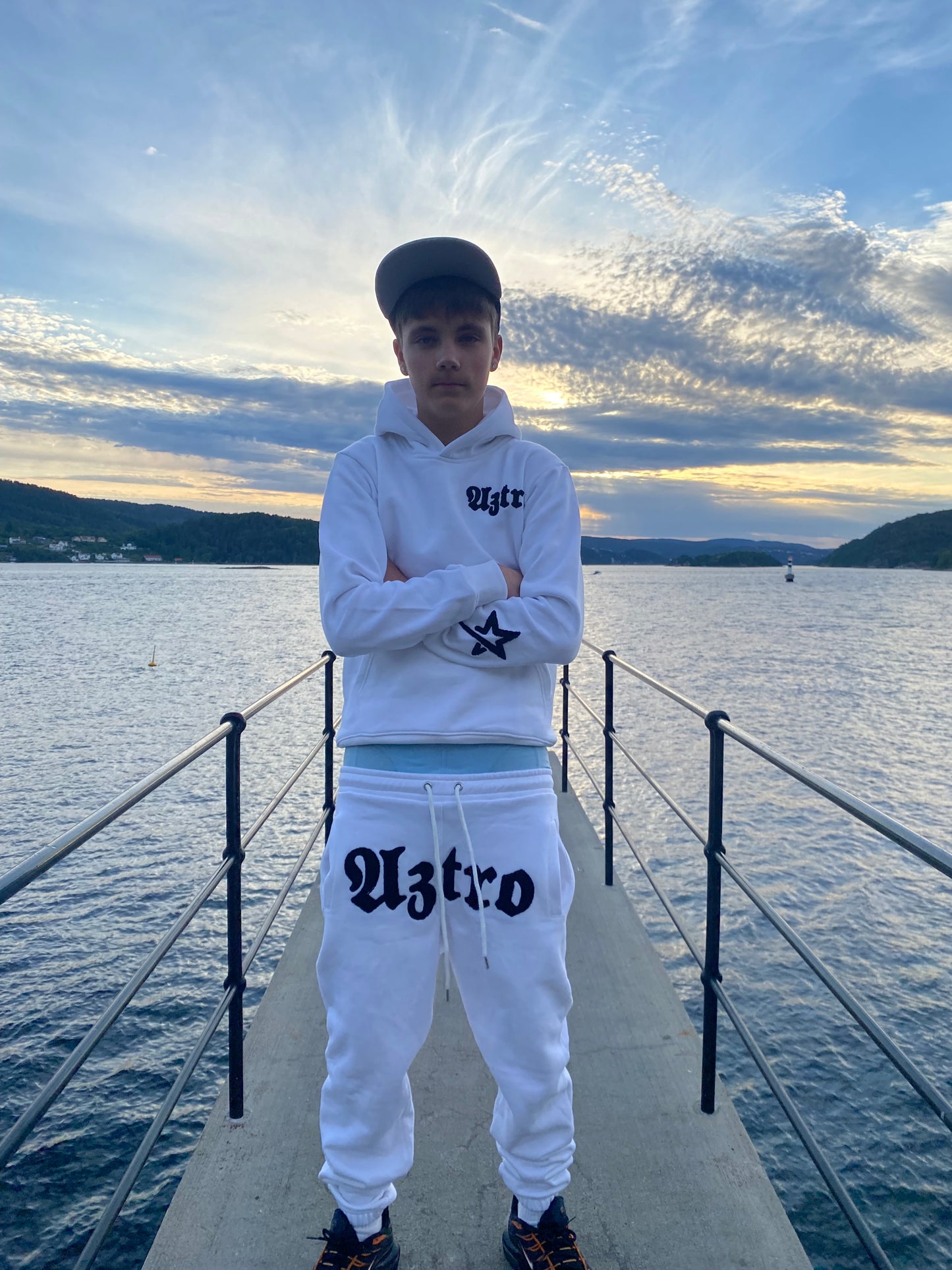 White Aztro Tracksuit