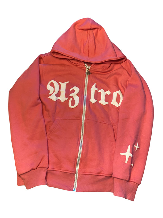 Pink Aztro hoodie