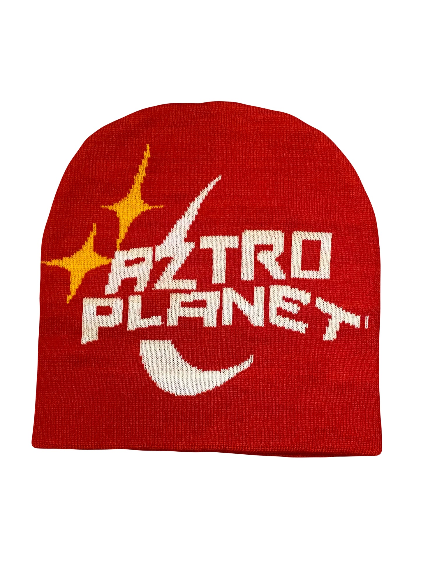 Red Aztro Beanie