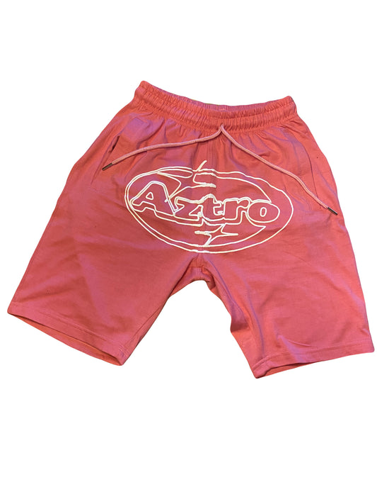 Pink Aztro Shorts