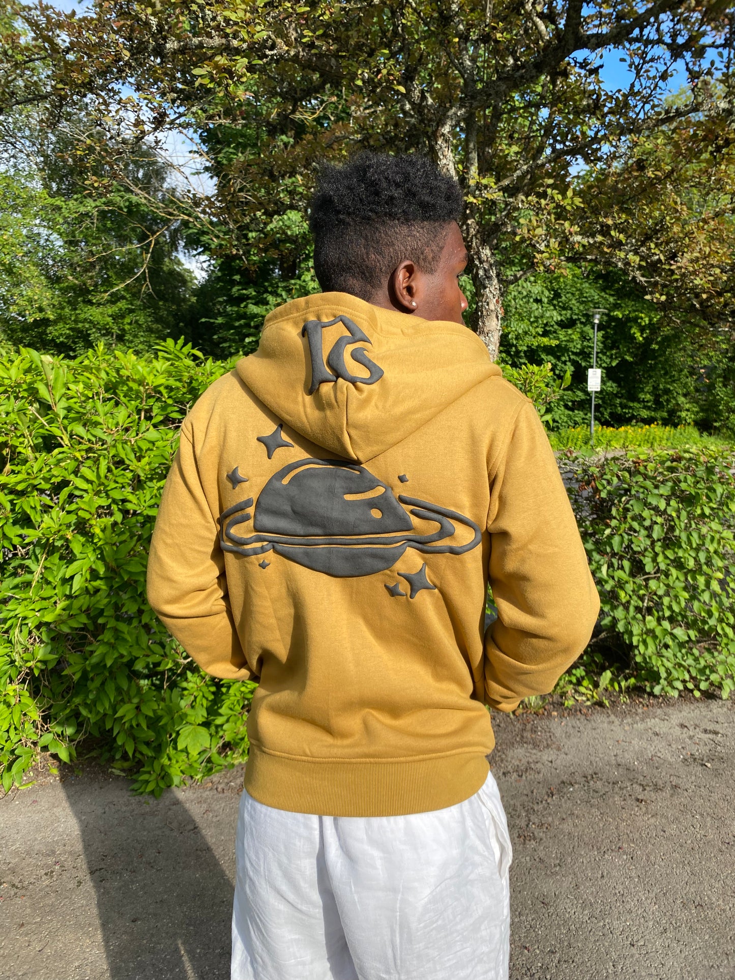 Beige Aztro zip hoodie (LIMITED EDITION)